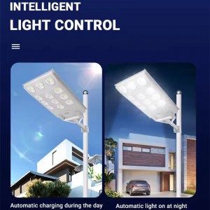 Weißes Solargartenlicht